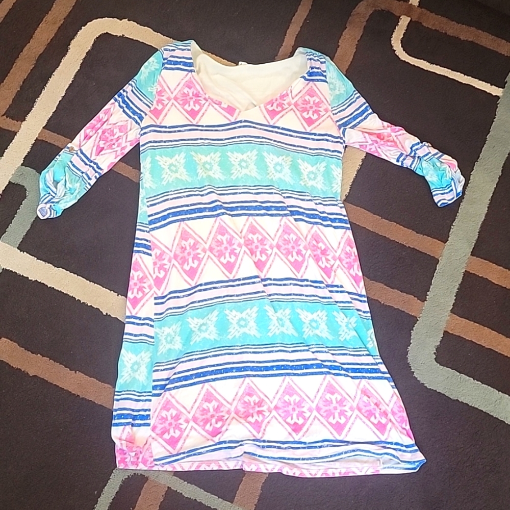 Pink Blush maternity dress